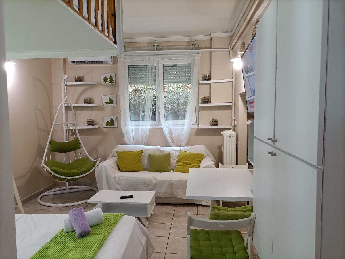 Appartamento Urban Minimalist Studio Apt. near Pagrati Park Atene Esterno foto